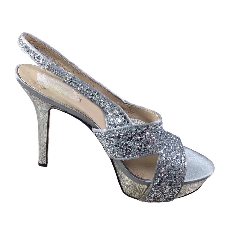 Nine West Sling Back Heels EUC size 8.5”